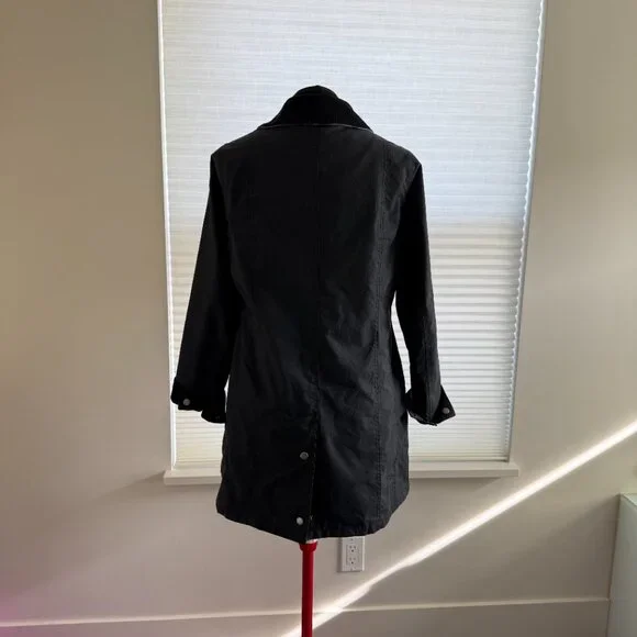 Barbour Summer Tartan Wax Jacket – Size 10 - Picture 4 of 8